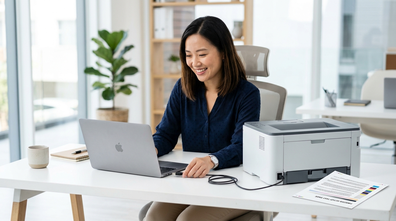 Printer Setup & Connections